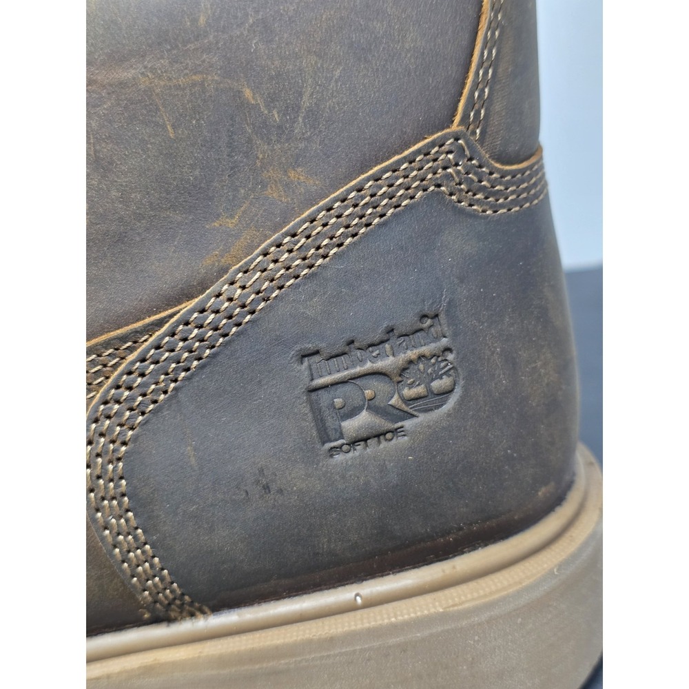 Timberland Pro Sawhorse 6" Size 11M Mens Work Boots Waterproof Soft Toe New - Picture 11 of 13